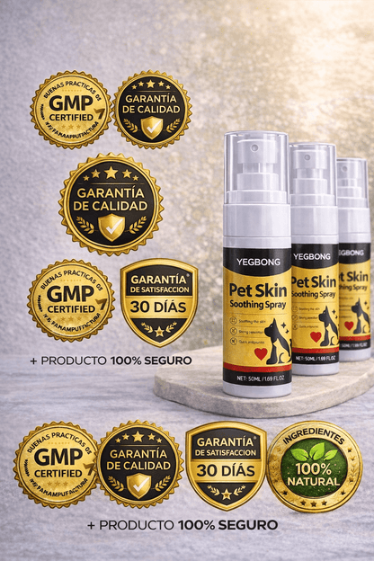 Pet Skin Spray – Alivio rápido para tu mascota