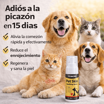 Pet Skin Spray – Alivio rápido para tu mascota